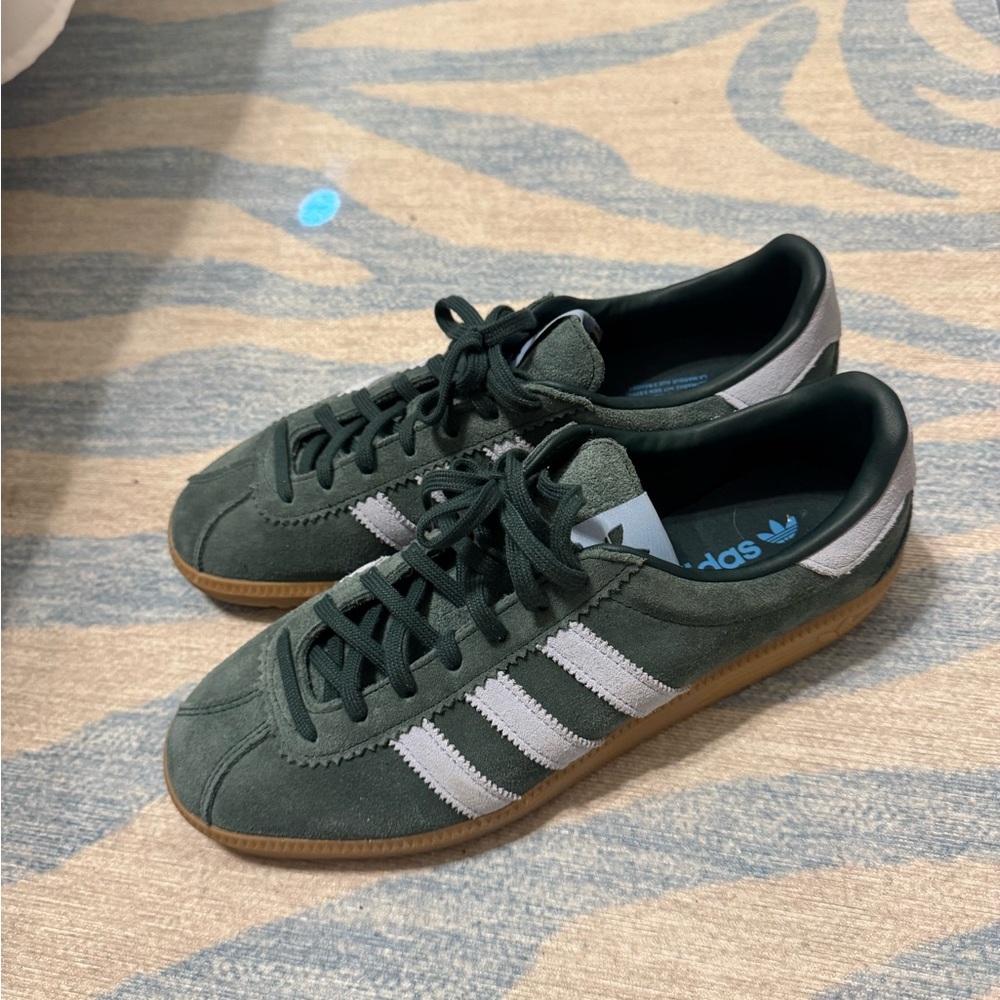 Adidas Men's Green Sneakers